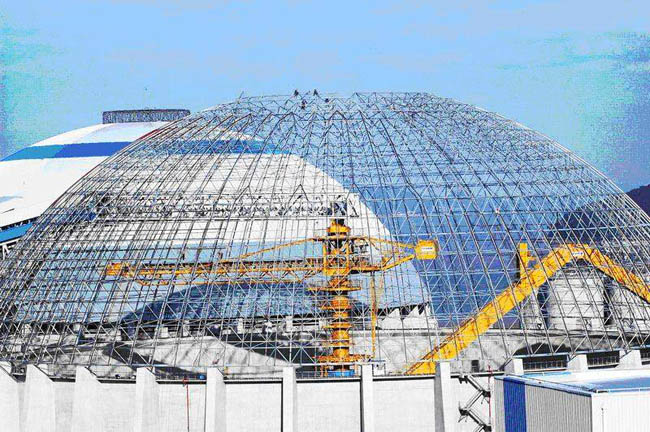 灵武电厂网架工程