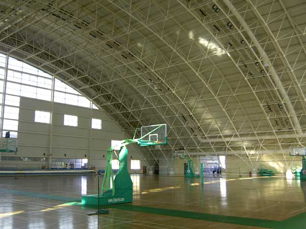 灵武篮球馆网架